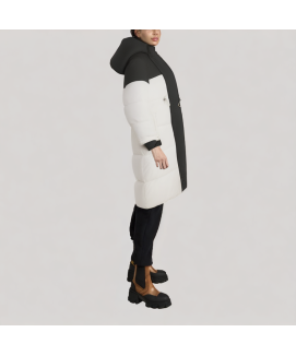 Women's Color Blocked Down Jacket