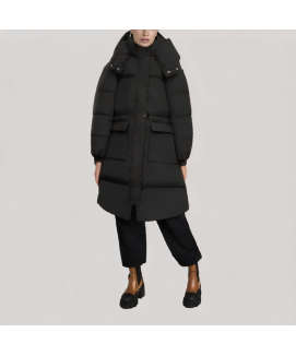 Thick Long Down Jacket with Duck Down Filling
