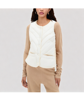 Lightweight and Slim Fit Down Vest