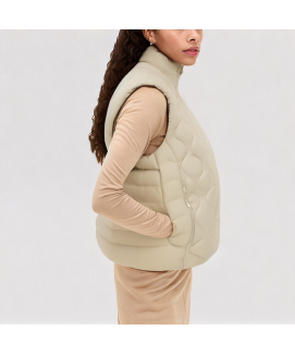 90% White Duck Down Vest