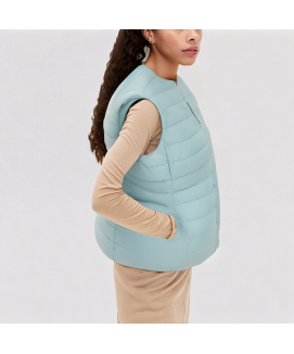 Blue Down Vest