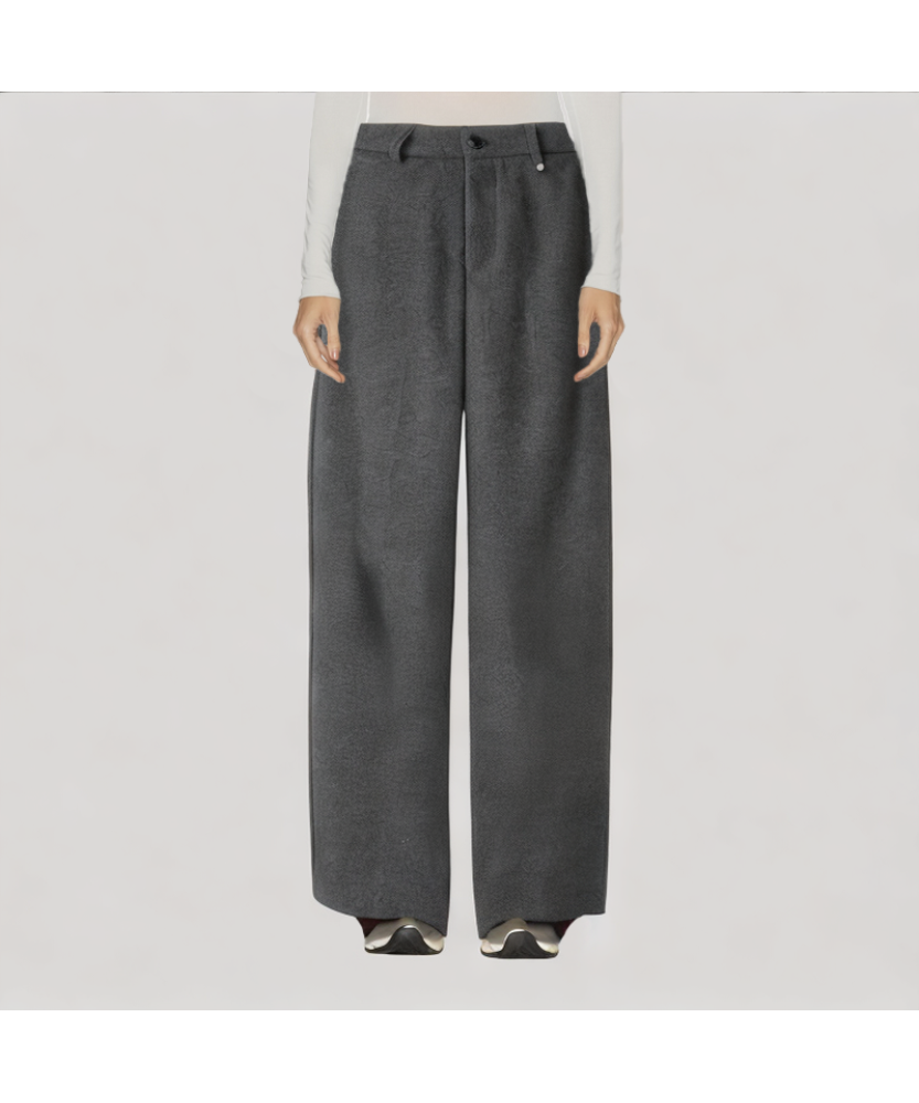 Thickened Wide Leg Pants for Winter