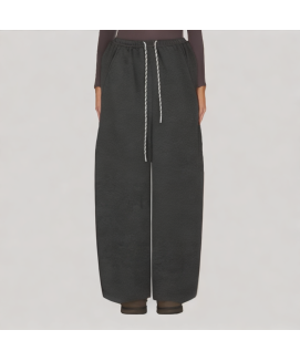 Color Blocked High Waisted Casual Pants