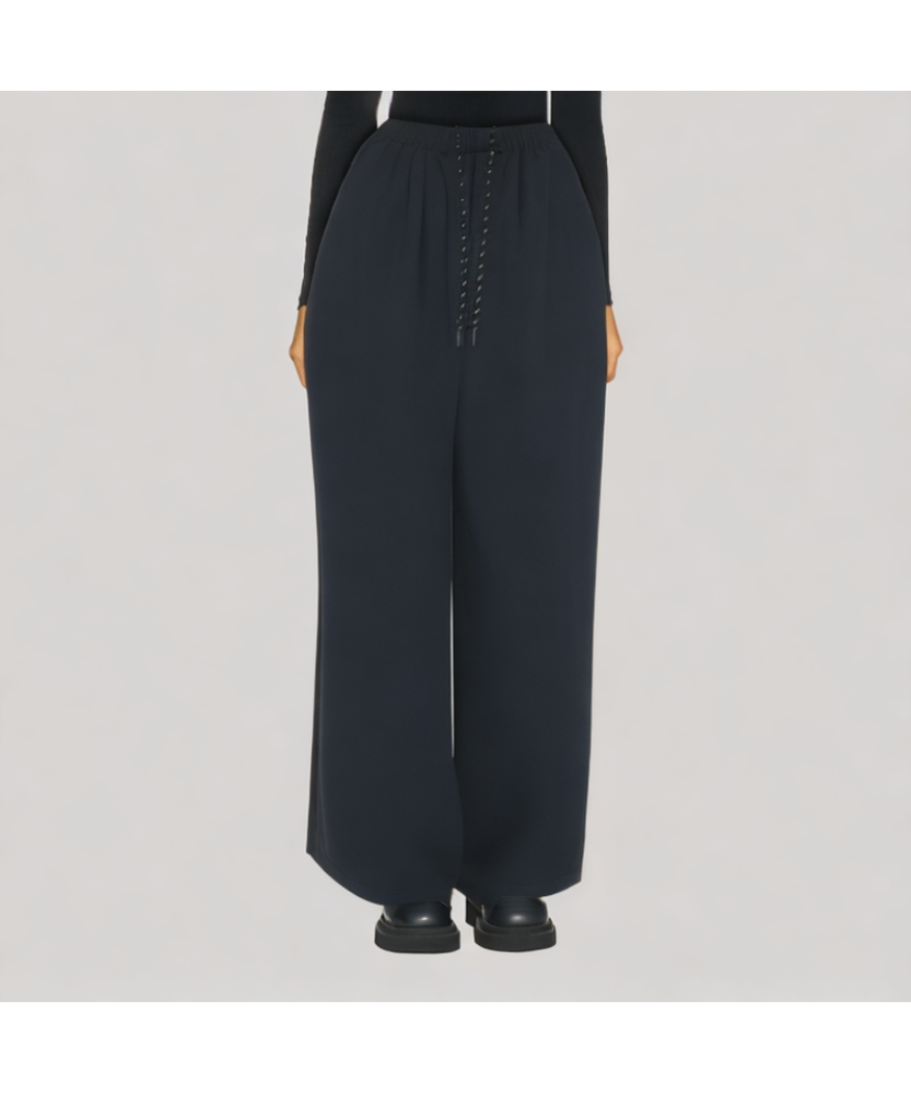 Simple and Versatile Fleece Lined Casual Pants