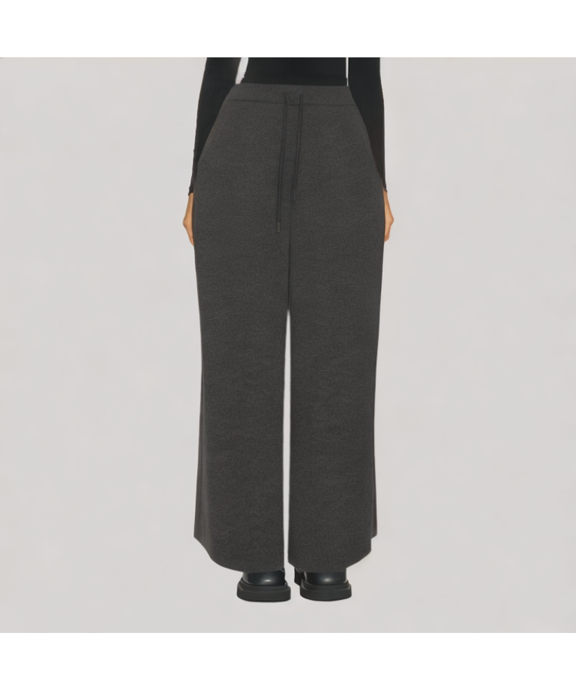Wool Pleated Casual Pants