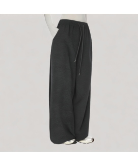 Cashmere Straight Leg Casual Pants