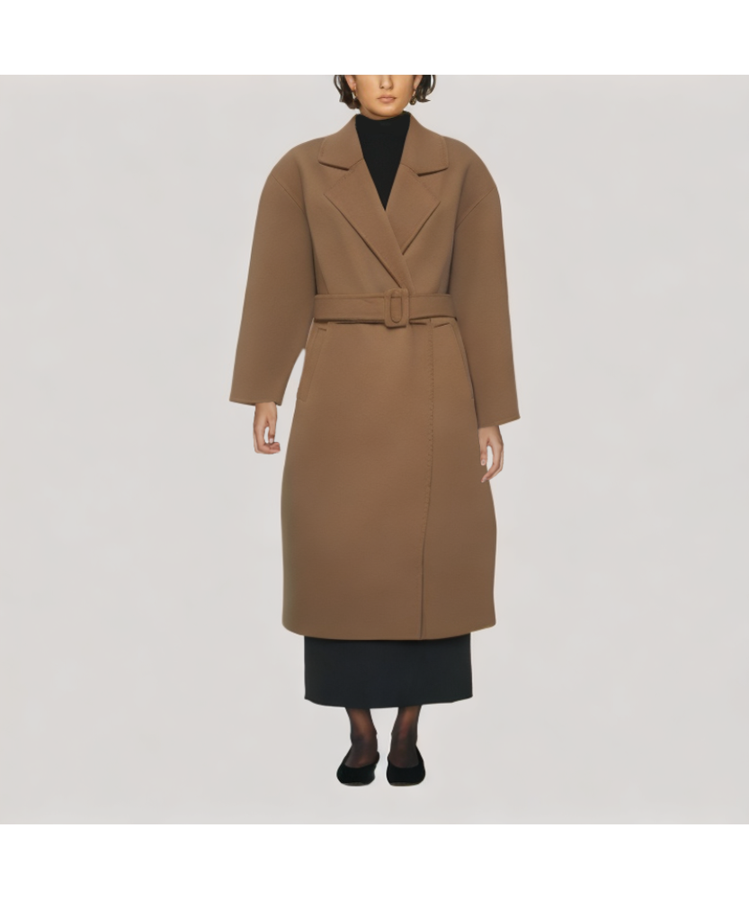 Elegant Long Wool Coat